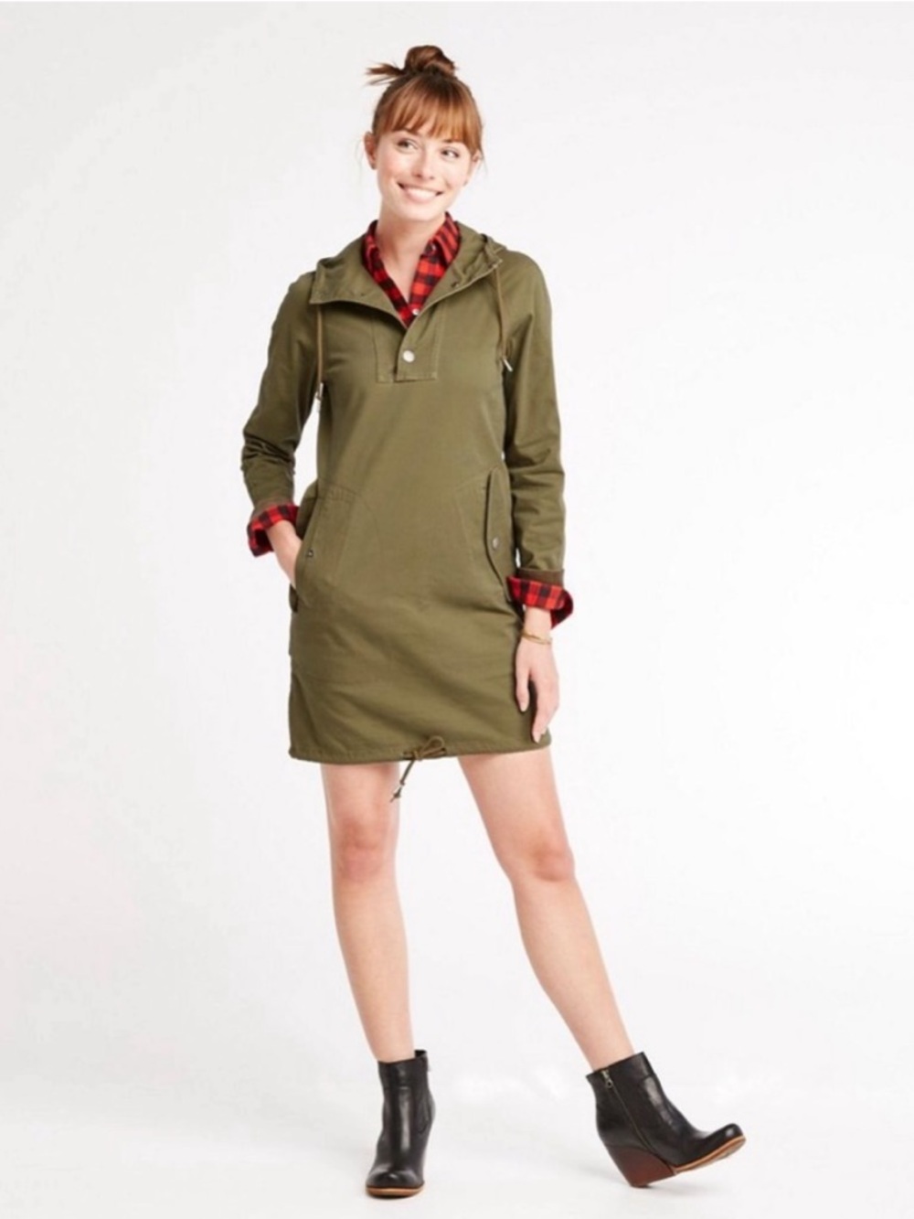Women’s L.L. Bean Signature Anorak Canvas Dress